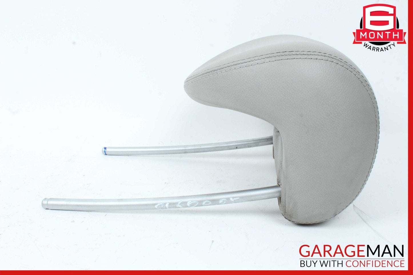 03-08 Mercedes R230 SL500 Front Right / Left Seat Headrest Head Rest Gray OEM