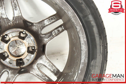 03-12 Mercedes R230 SL550 SL65 AMG Front Wheel Tire Rim 8.5Jx18H2 ET30 OEM