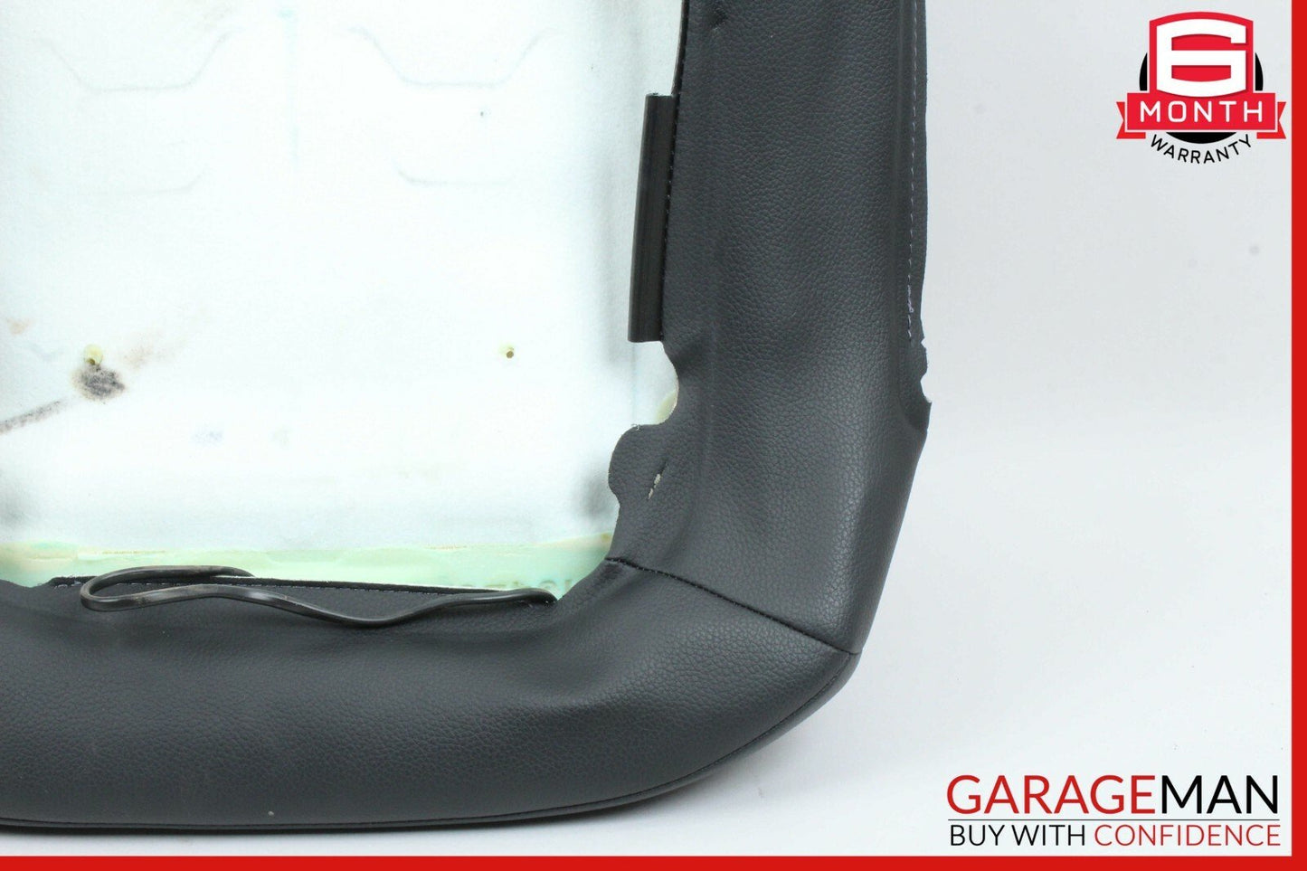 08-14 Mercedes W204 C300 Sedan Front Left Side Top Upper Seat Cushion Black