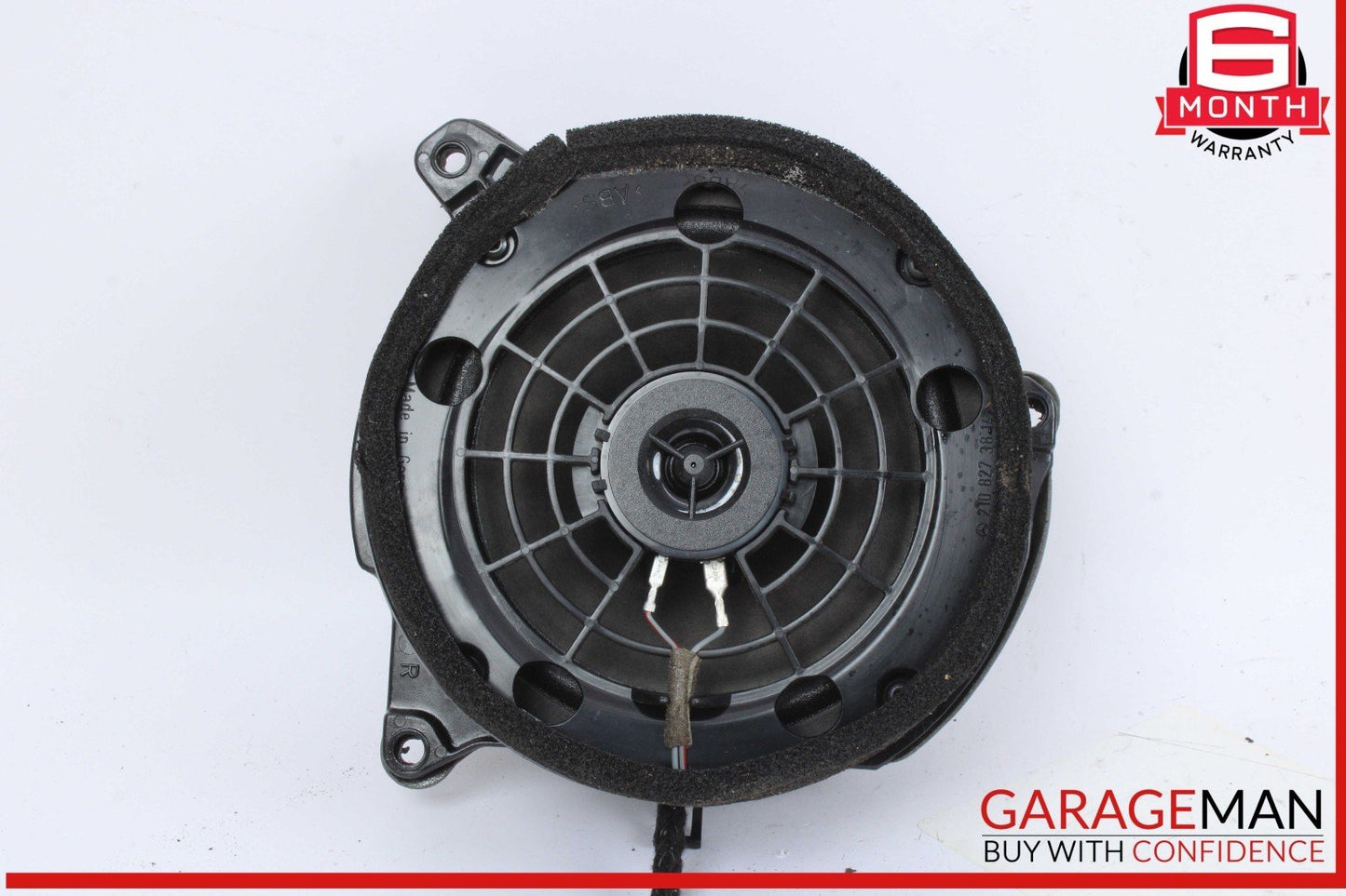 96-03 Mercedes W210 E320 Rear Right & Left Side Door Sound Speakers Set OEM