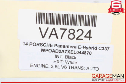 10-16 Porsche Panamera 970 E-Hybrid Rear Glass Windshield Wiper Motor OEM