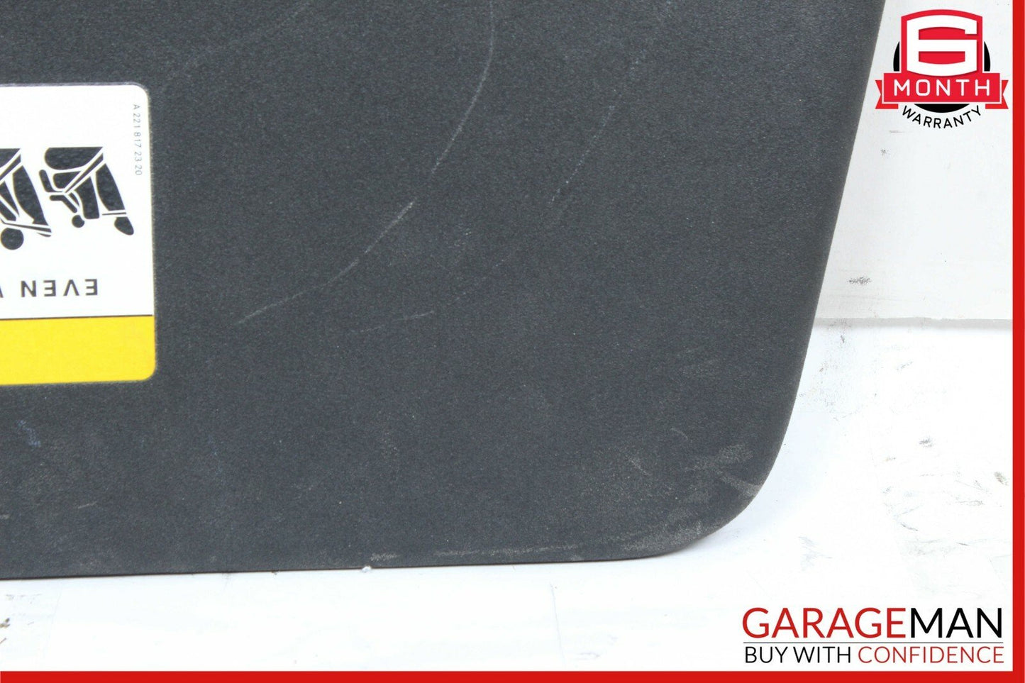 08-14 Mercedes W204 C300 Sedan Front Right Side Sunvisor Sun Visor Shade Cover