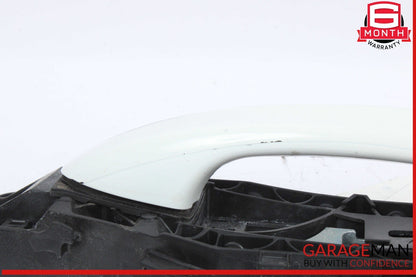 15-20 Mercedes W205 C300 Rear Left Driver Side Exterior Door Handle White OEM