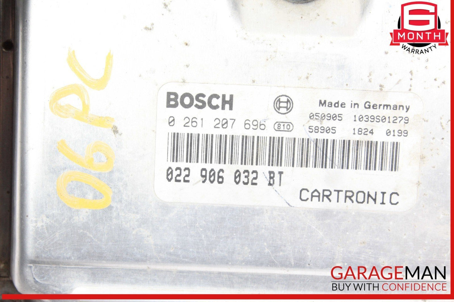 03-06 Porsche Cayenne 955 ECU ECM Engine Control Module Unit 022906032BT OEM