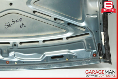 03-08 Mercedes R230 SL500 Convertible Roof Hard Top Folding Cover Panel White