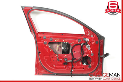 16-23 Jaguar XF Front Left Driver Side Door Shell Panel Red OEM