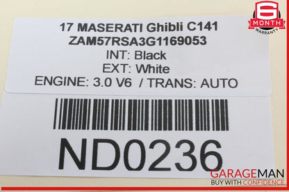 14-20 Maserati Ghibli Levante Front Right Seat Control Switch Module OEM