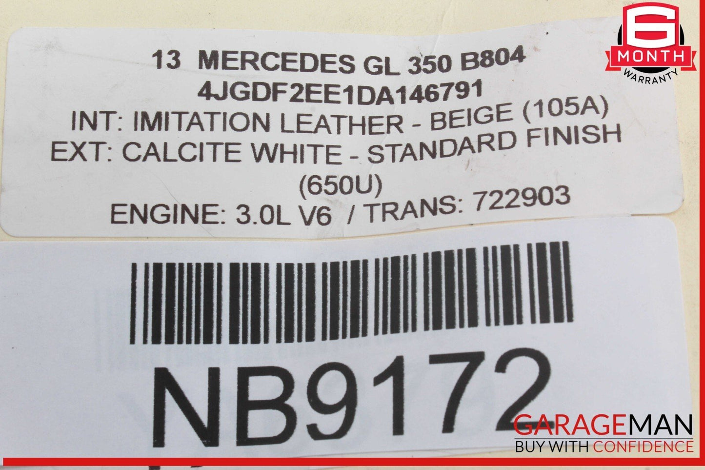 10-17 Mercedes X166 GL350 E350 Sirius Satellite Radio Receiver Module Unit OEM