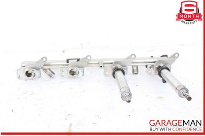 11-19 Mercedes W218 CLS550 S550 Left Fuel Injection Rail Line w/ Injectors