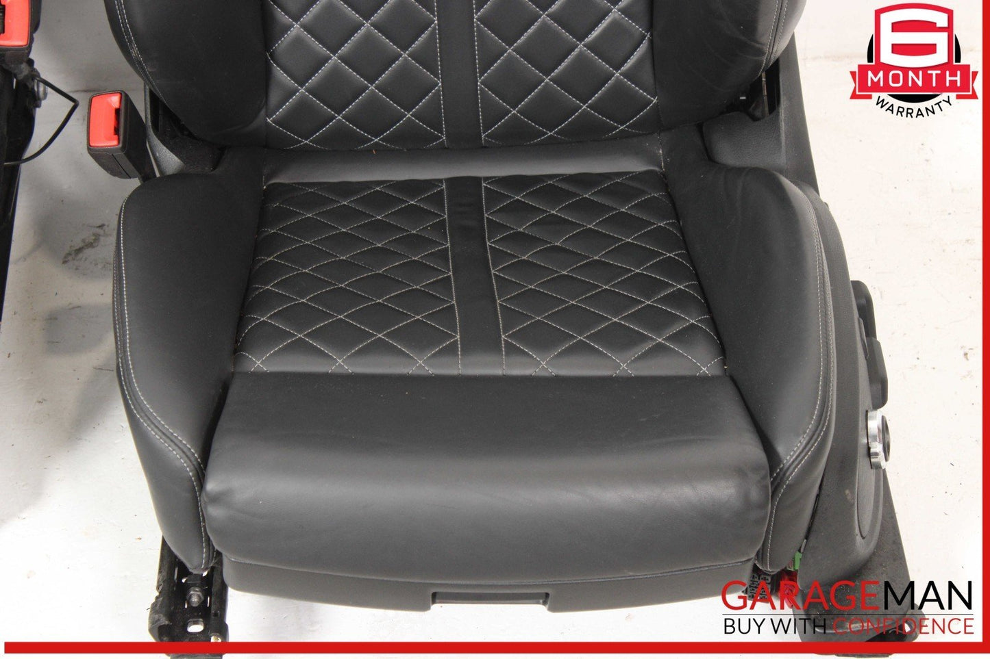 18-24 Audi S5 Sportback Front Left & Right Seat Leather Set of 2 Pc OEM