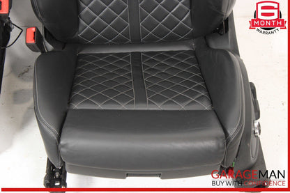 18-24 Audi S5 Sportback Front Left & Right Seat Leather Set of 2 Pc OEM