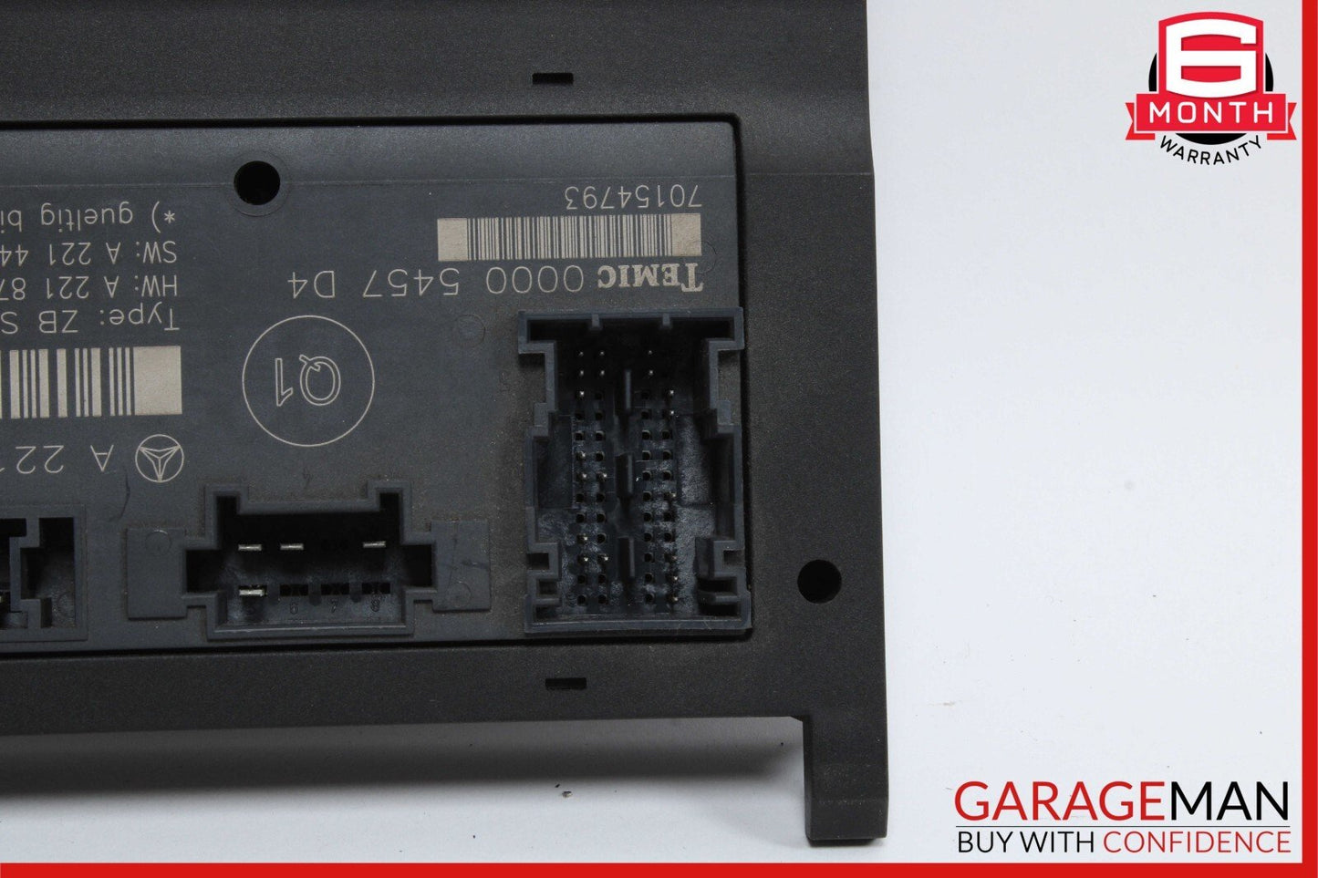 07-13 Mercedes W221 S550 S400 S350 Front Right Side Under Seat Control Unit