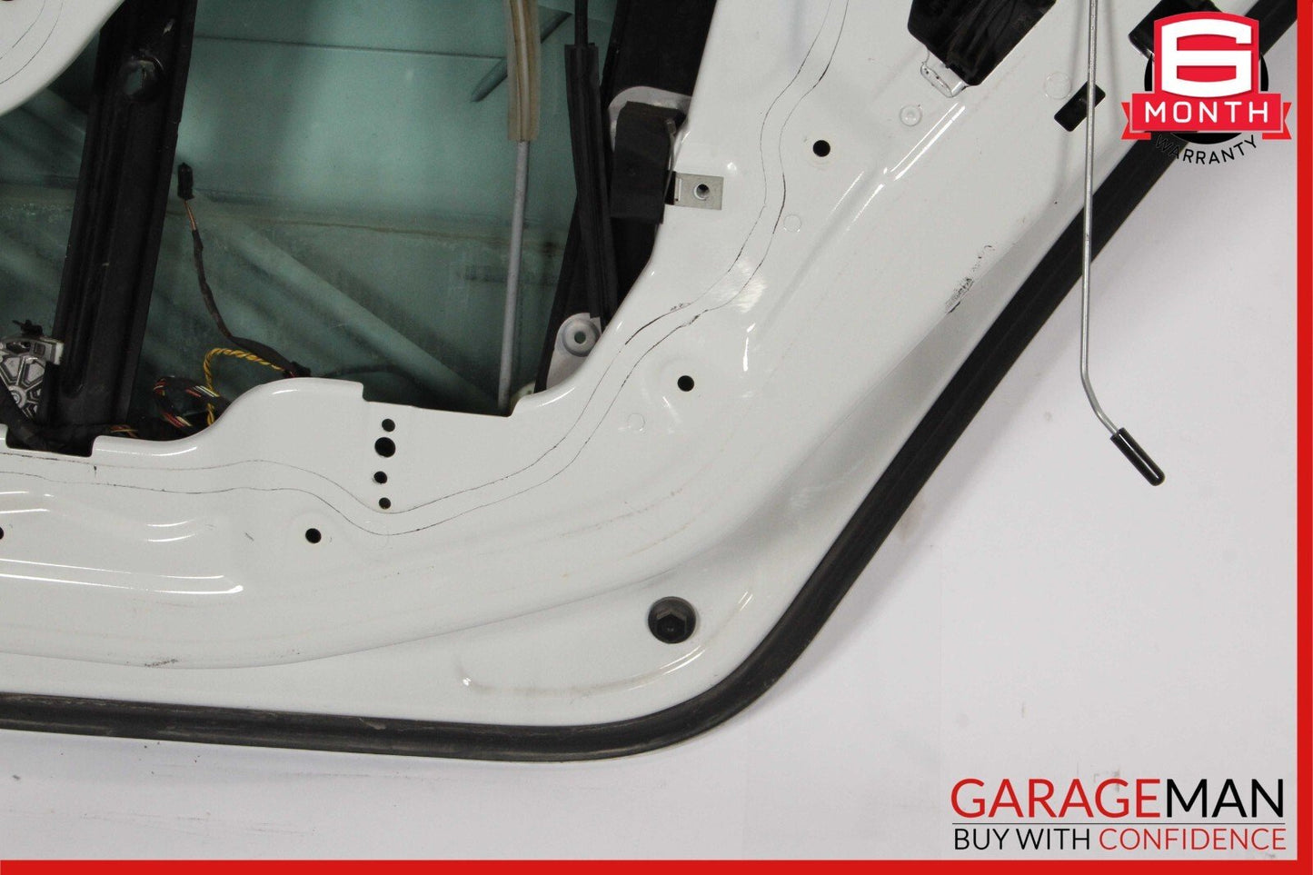 13-19 BMW 650i F06 Rear Right Passenger Side Door Exterior Shell White OEM