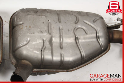 06-08 Mercedes W219 CLS500 CLS550 AMG Right & Left Exhaust Muffler Mufflers OEM