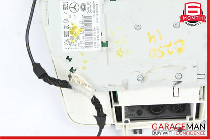 11-14 Mercedes W204 C250 C63 AMG Front Top Upper Overhead Dome Light Lamp OEM