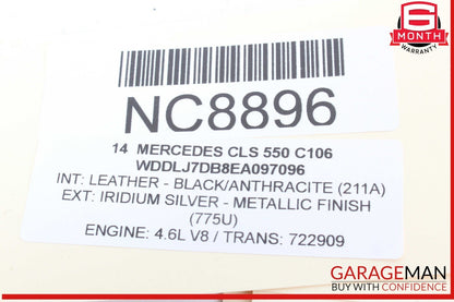08-18 Mercedes W218 CLS550 Rear Left Side Door Control Module Unit OEM