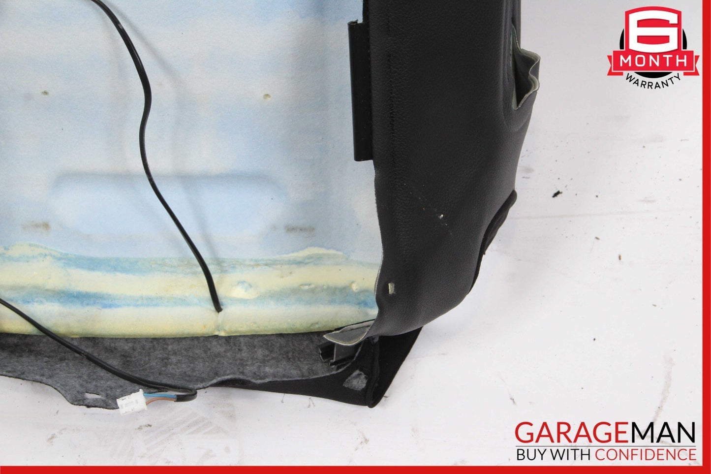 08-14 Mercedes W204 C300 Sedan Front Right Top Upper Seat Cushion Anthracite