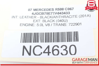 06-13 Mercedes W251 R500 Panoramic Sunroof Sun Roof Motor 1648201442 OEM