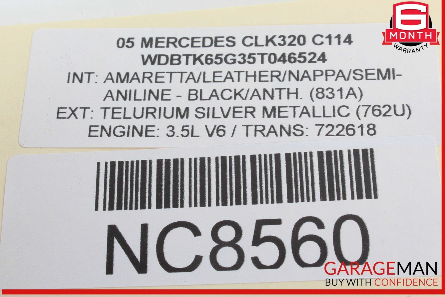 03-09 Mercedes W209 CLK320 Front Right Passenger Side Door Lock Latch Actuator
