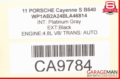 11-17 Porsche Cayenne S 958 Center Rear Left AC A/C Air Vent Trim Cover Grille