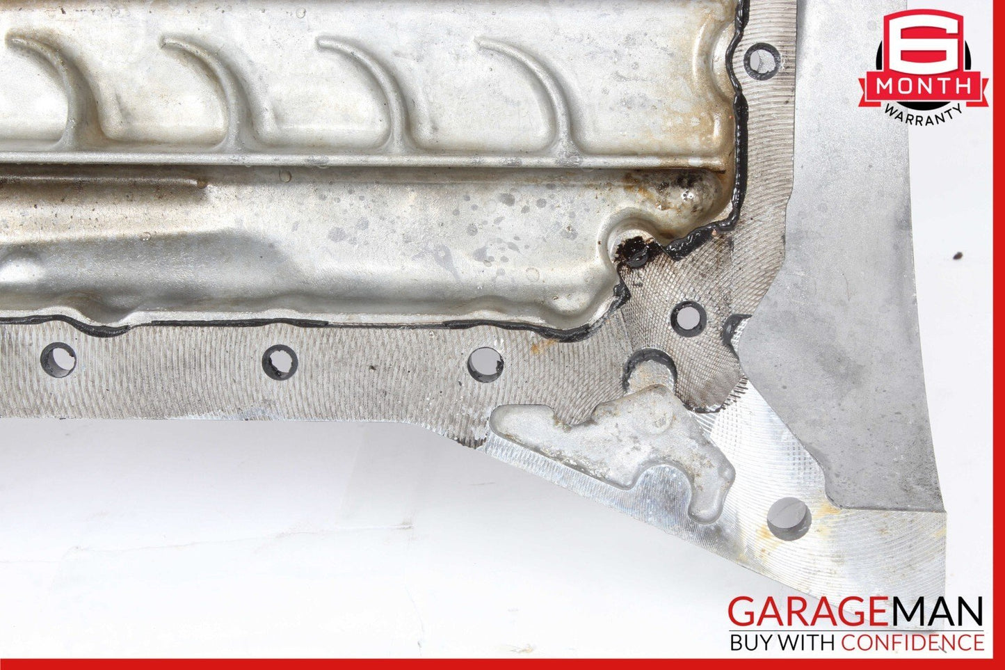 06-13 Mercedes W221 S400 SLK300 Engine Upper Oil Sump Baffle Pan 2720142002 OEM