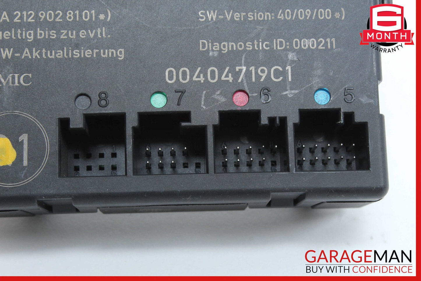 08-18 Mercedes W204 C300 E550 E400 Front Right Side Door Control Module OEM