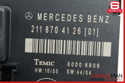 03-09 Mercedes W211 E350 E500 E550 Rear Right Door Control Module Unit OEM