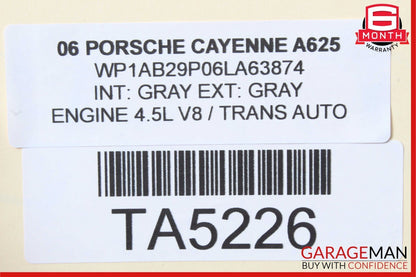 03-06 Porsche Cayenne S 955 TPMS Tire Pressure Sensor Set of 3 Pc OEM
