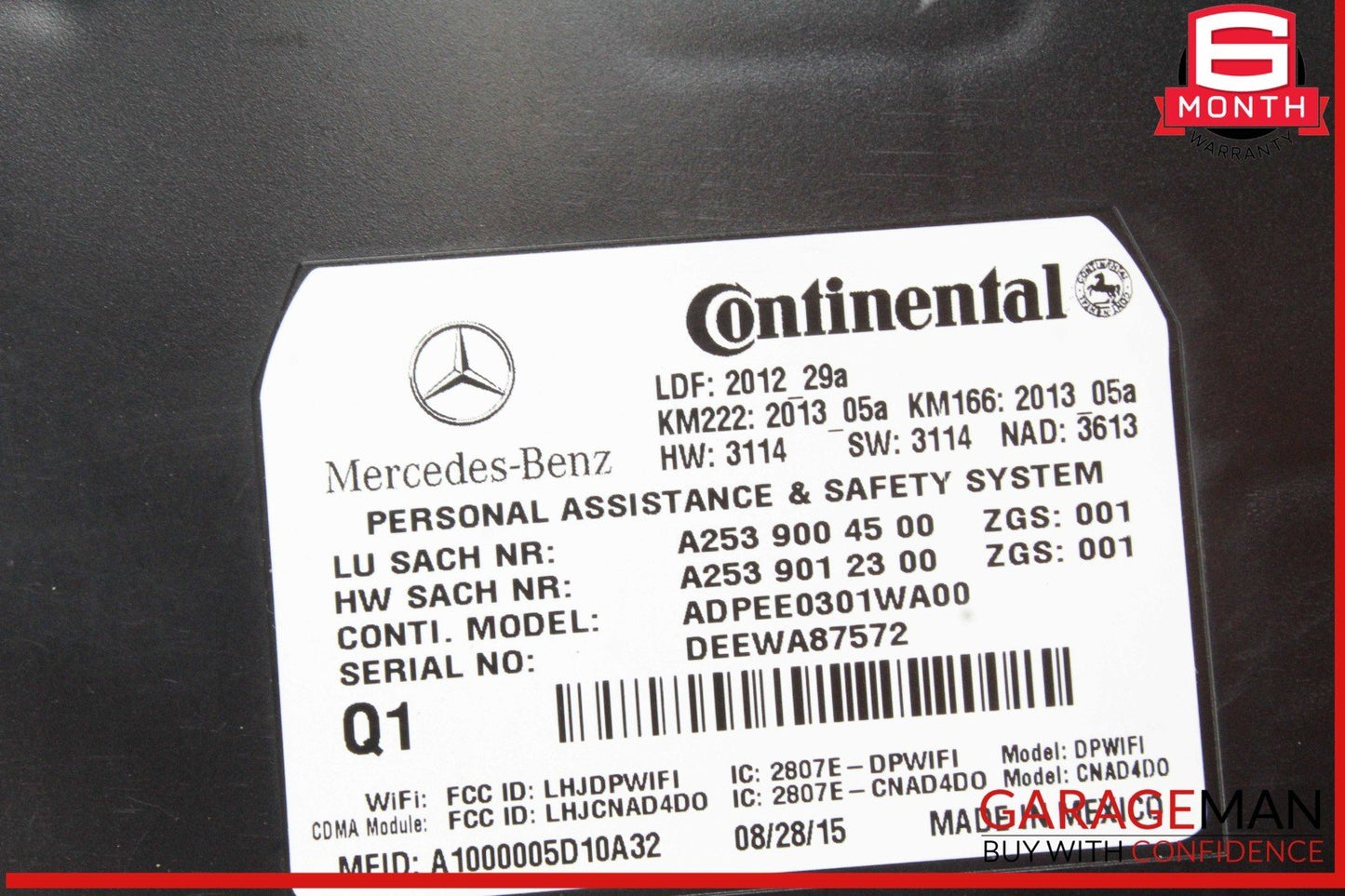 10-20 Mercedes W212 E400 GLA250 Tele Aid Communication Control Module Unit OEM
