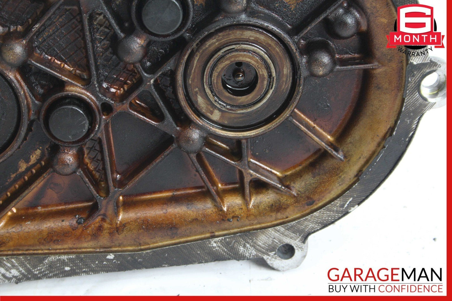 05-13 Mercedes W164 ML350 E550 Front Left Side Engine Timing Chain Cover Plate