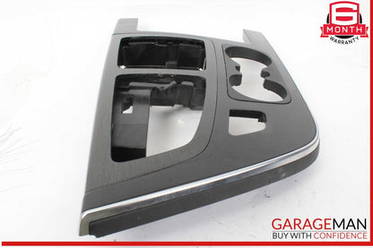 17-19 Audi Q7 Front Center Console Trim Cover Panel 4M1864241AF OEM