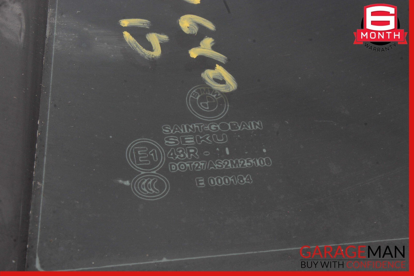 13-19 BMW 640i 650i F06 Rear Left Driver Side Quarter Glass Window Vent OEM