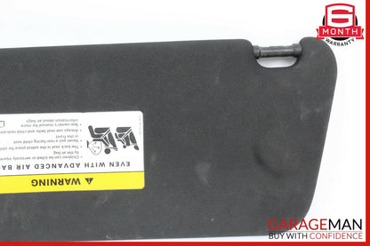 08-14 Mercedes W204 C250 C300 C350 Front Right Side Sunvisor Sun Visor Black OEM