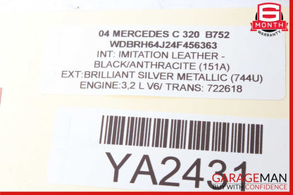 03-09 Mercedes W203 C320 CLK55 AMG Front Right or Left Side Door Audio Speaker