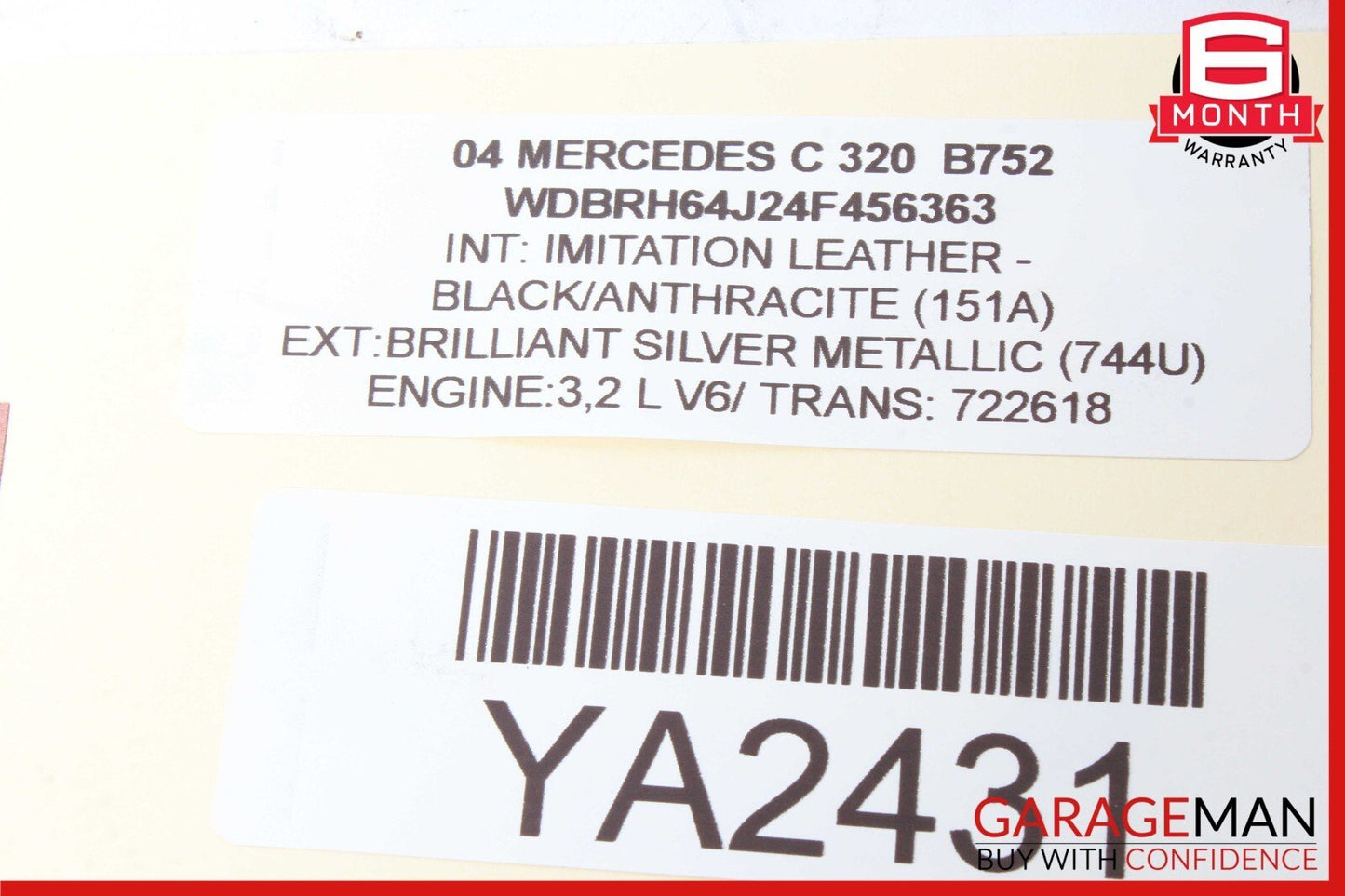 03-09 Mercedes W203 C320 CLK55 AMG Front Right or Left Side Door Audio Speaker