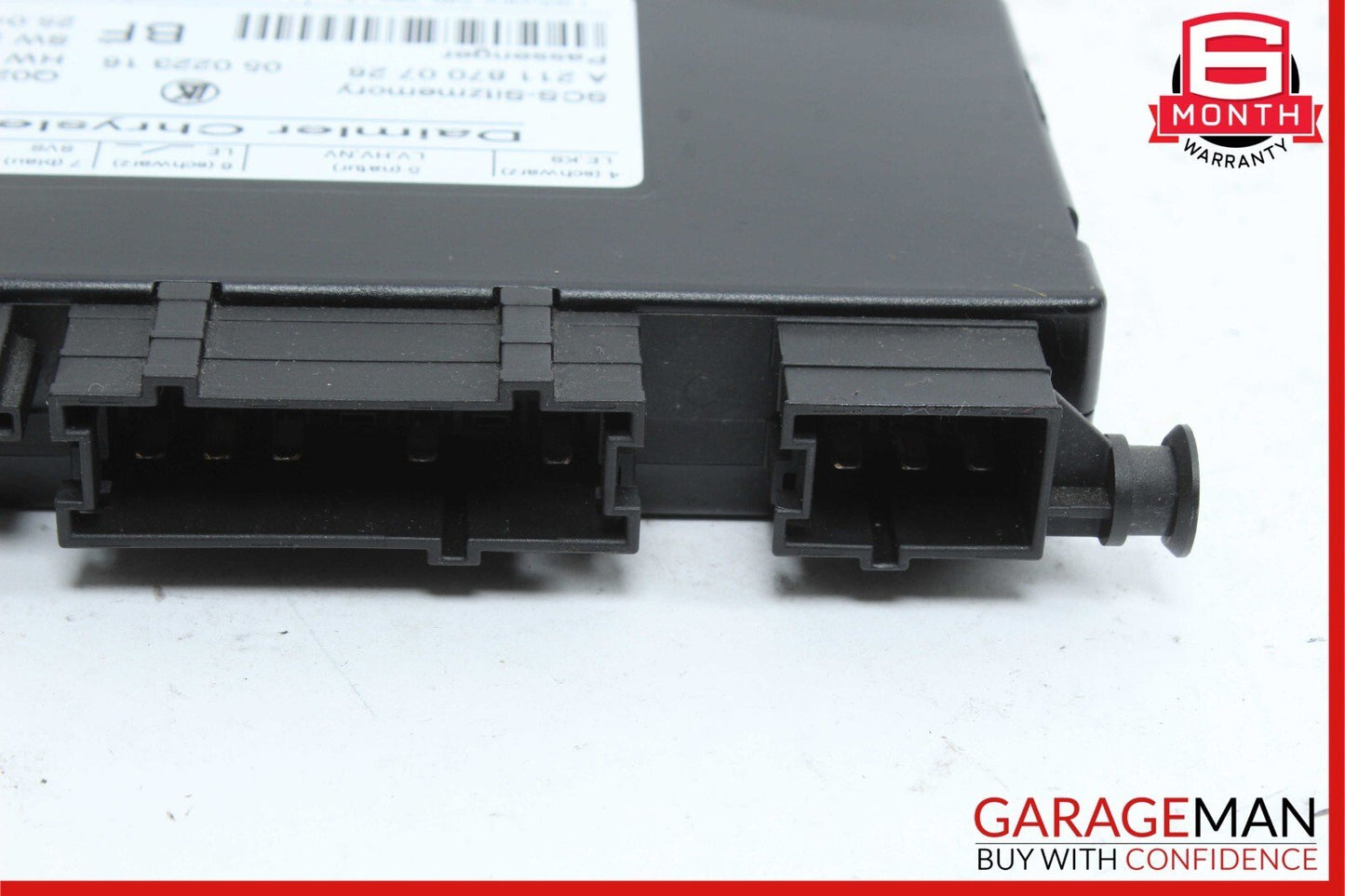 03-12 Mercedes GL500 SLK280 CLS500 Front Right Side Seat Control Module Unit