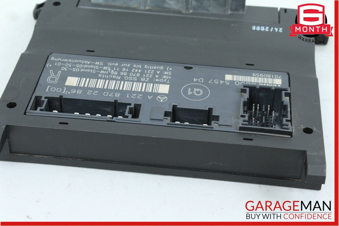 07-09 Mercedes W221 S550 S63 AMG Front Right Side Under Seat Control Module OEM