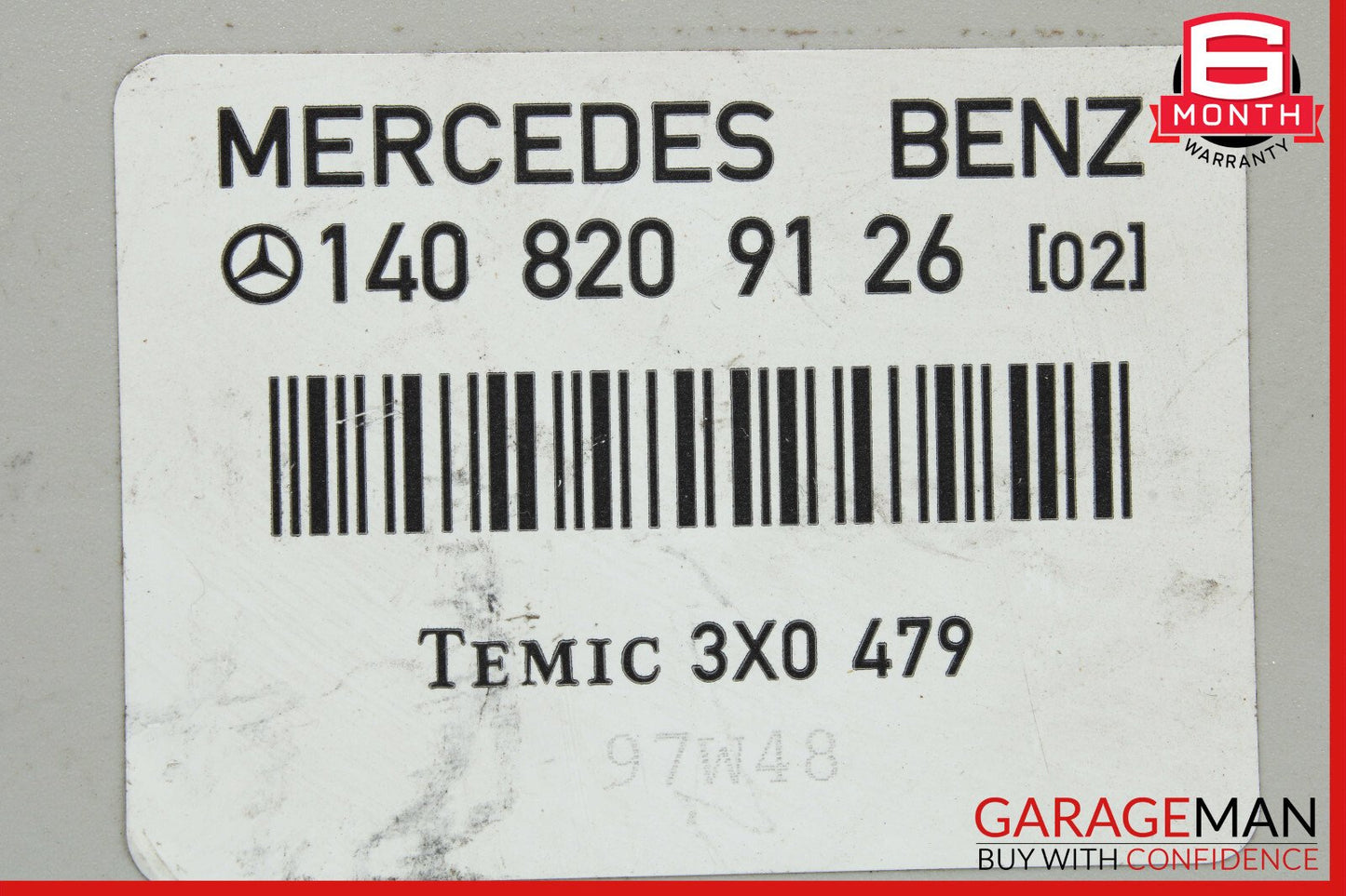 94-02 Mercedes R129 SL500 500SEC Anti Theft Key Alarm Control Module OEM