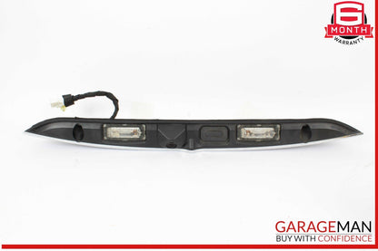 14-17 Maserati Ghibli Rear Trunk Lid Parking Camera Molding Trim Panel Assembly