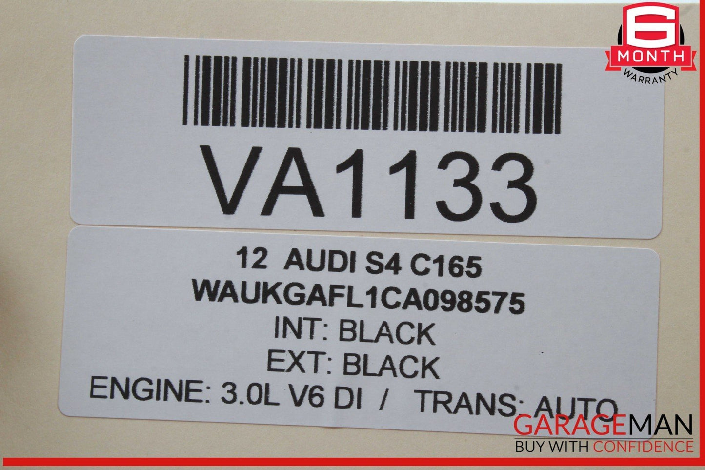 10-16 Audi S4 Electric Auxiliary Water Pump 8K0965567 OEM