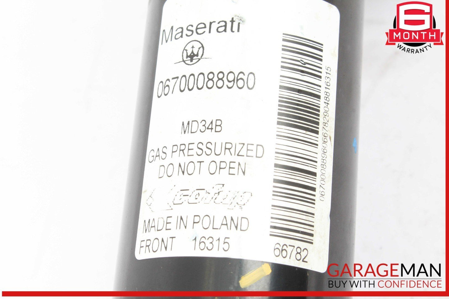 14-17 Maserati Ghibli M157 Front Left or Right Side Shock Strut Absorber Spring