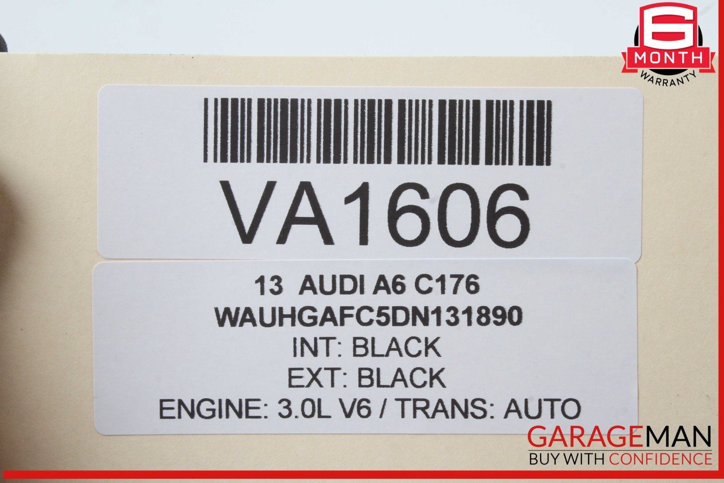 12-18 Audi A6 A7 Rear Right Passenger Side Door Lock Latch Actuator OEM