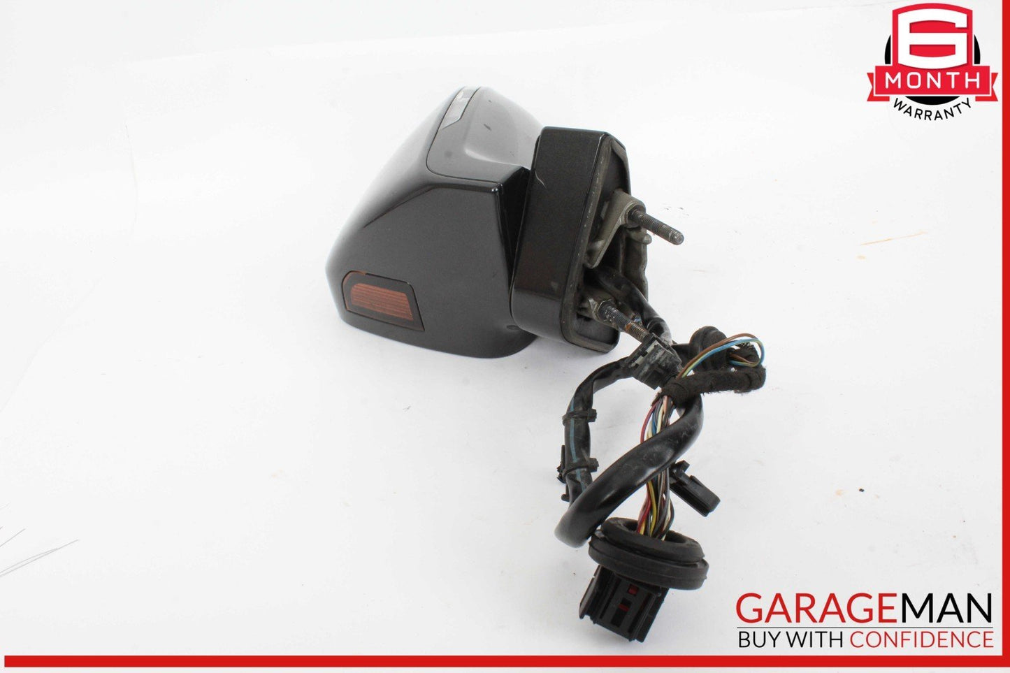 12-18 Audi A7 Front Left Driver Side Door Rear View Mirror Black OEM