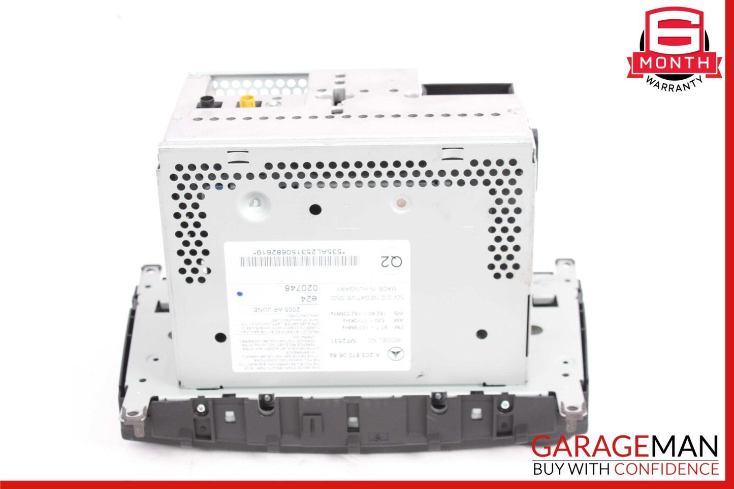 05-07 Mercedes W203 C230 C240 Radio Stereo Audio CD Player Head Unit AM FM OEM