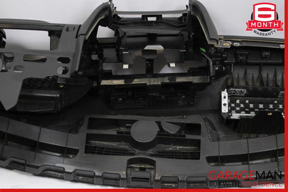 12-18 Audi A6 Front Dash Dashboard Instrument Panel Cover Trim Assembly Black