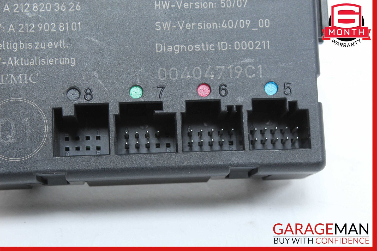 08-18 Mercedes W212 E350 C300 E400 Front Right Side Door Control Module OEM