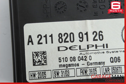 Mercedes CL55 AMG CLK500 S430 E320 SLK350 Anti Theft Alarm Module 2118209126 OEM