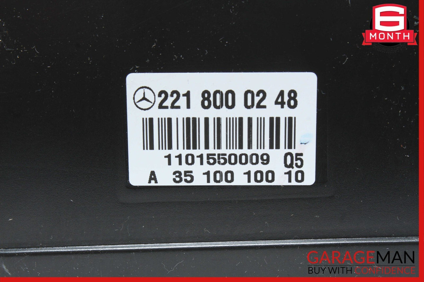 07-14 Mercedes W221 S550 CL600 Trunk Seat Lumbar Vacuum Pump 2218000248 OEM