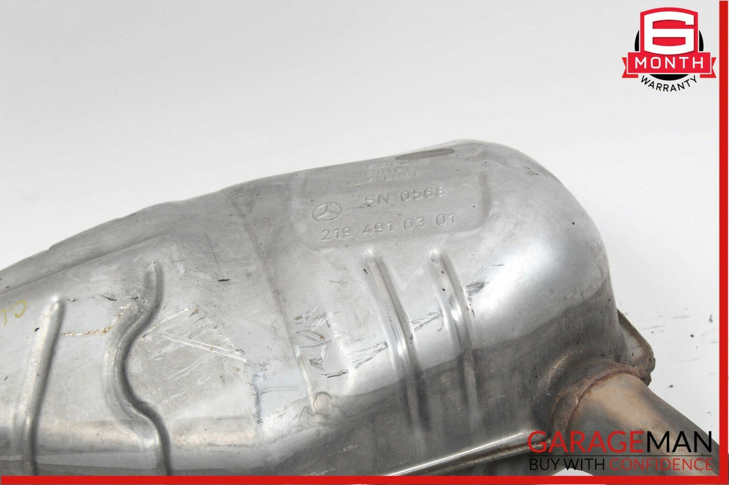 06-08 Mercedes W219 CLS500 CLS550 Exhaust Muffler Right Passenger Side OEM