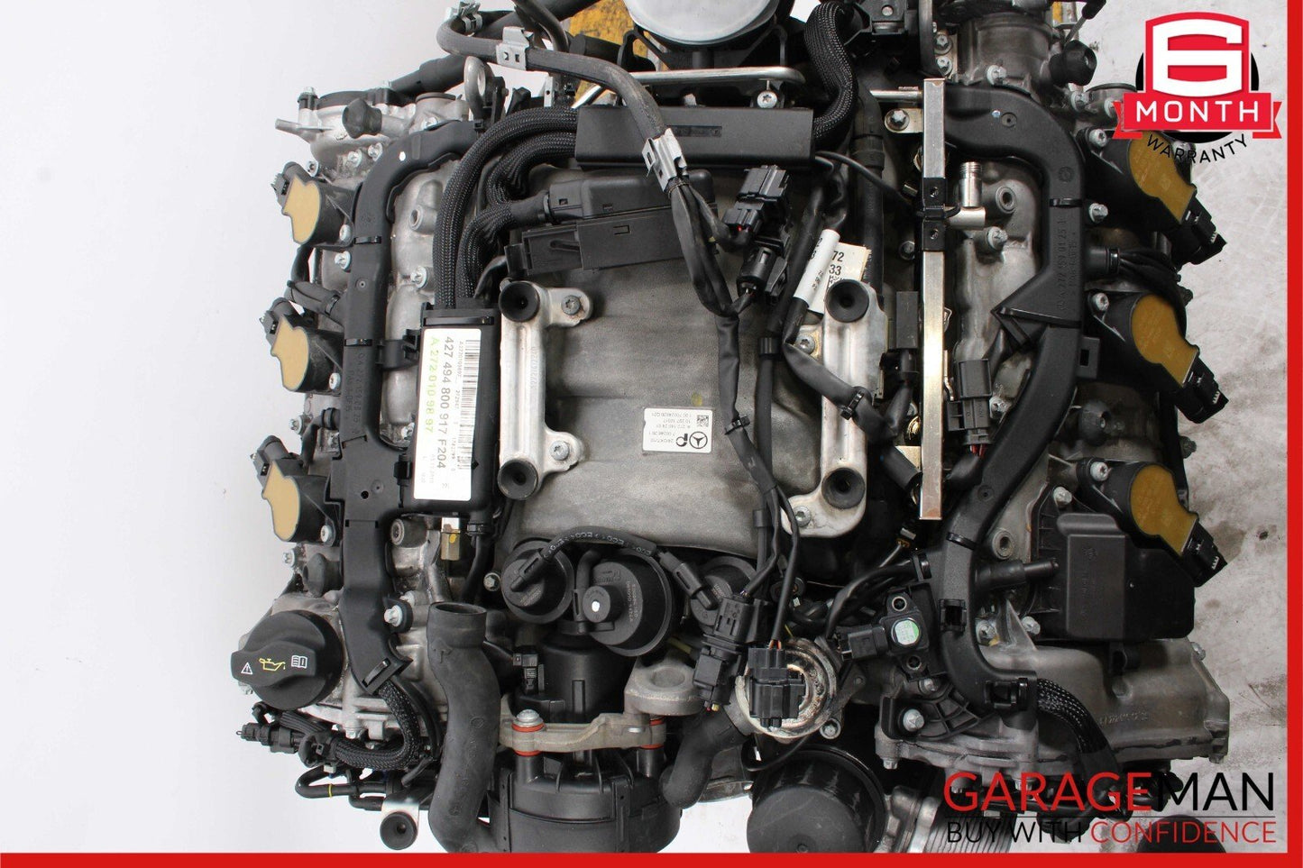 08-11 Mercedes W204 C300 Engine Motor Block Assembly 3.0L V6 M272 RWD 157k